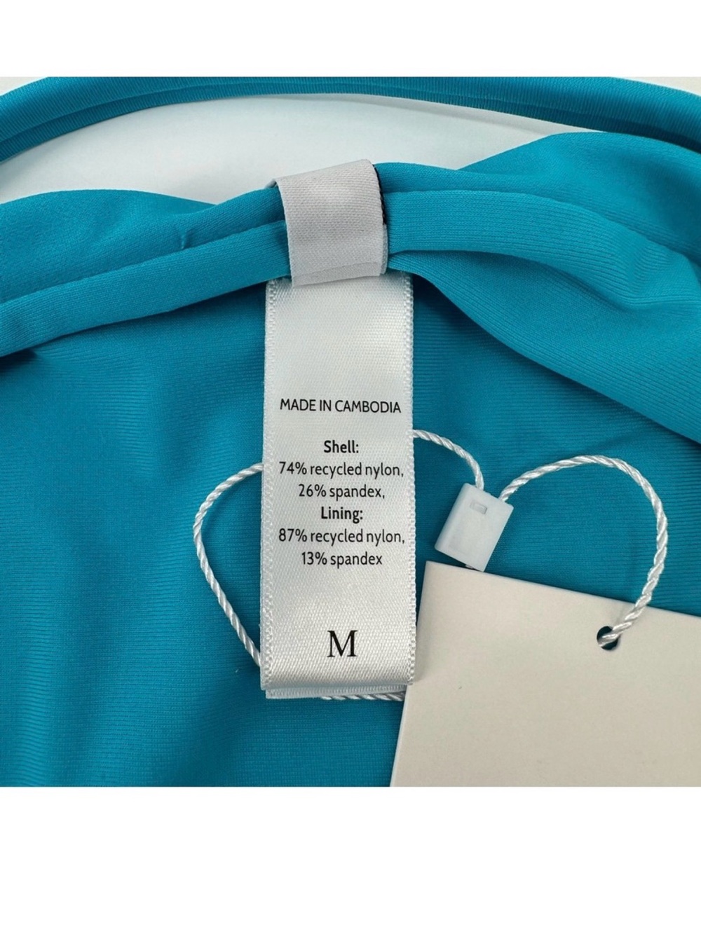 NWT - Andie Teal Bikini Bottom with belt - Picture 7 of 9